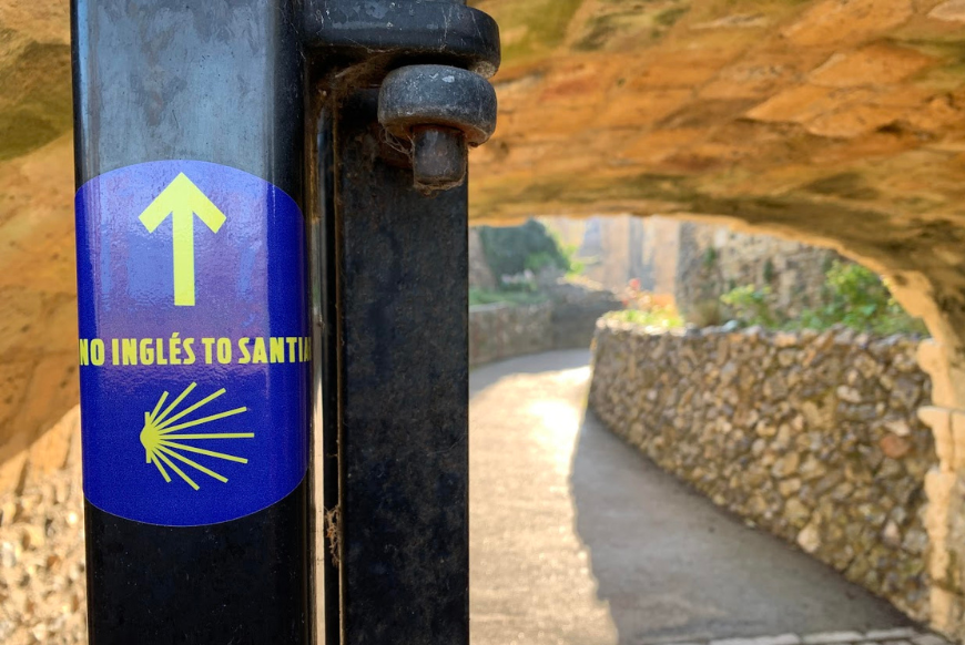 Camino de Santiago sticker